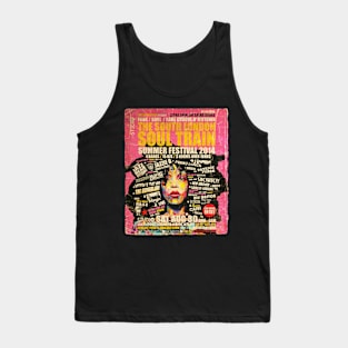 POSTER TOUR - SOUL TRAIN THE SOUTH LONDON 148 Tank Top